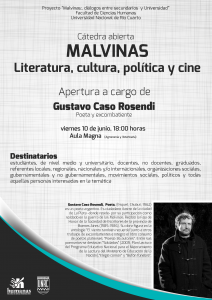 catedra abierta malvinas