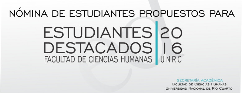 SLIDE PARA NOMINA DESTACADOS
