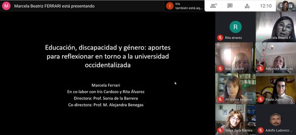 Nueva Magister en Educación y Universidad: Marcela Beatriz Ferrari