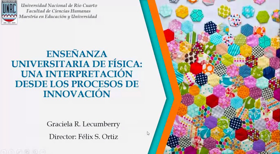 Nueva Magister en Educación y Universidad: Graciela Rosa Lecumberry