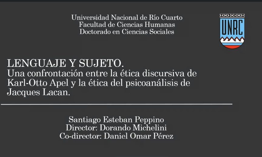 Nuevo Doctor en Ciencias Sociales: Dr. Santiago Peppino