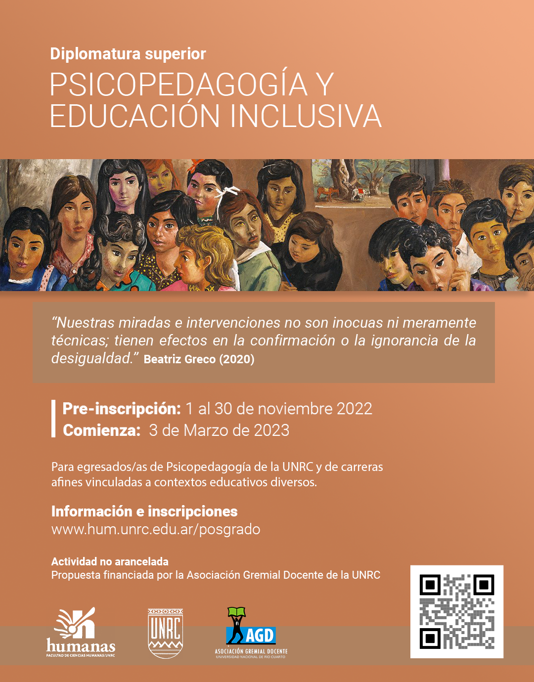 Diplomatura en Psicopedagogía y Educación Inclusiva – Pre-Inscripciones abiertas