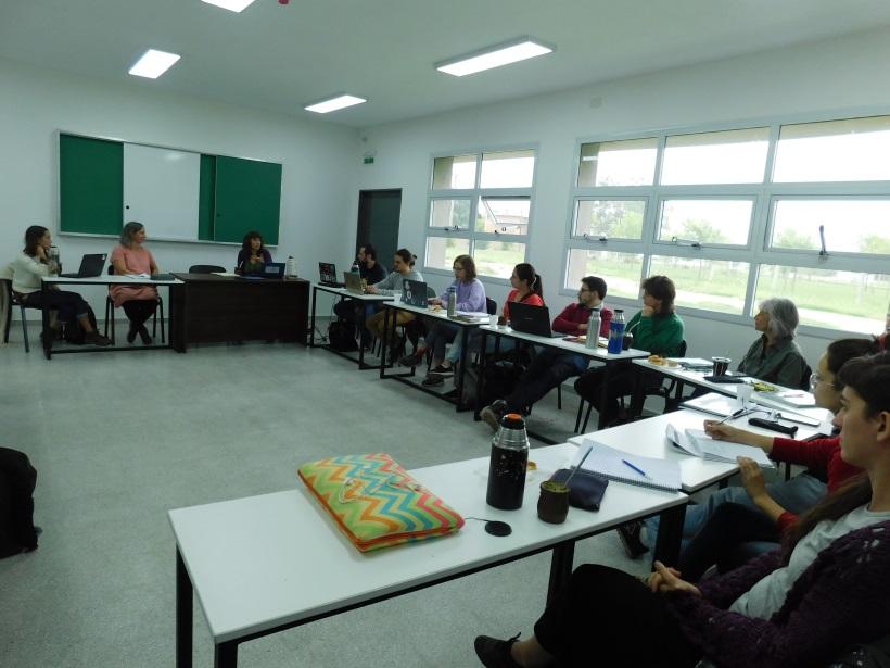 Jornada de trabajo del equipo Impactar Economía Popular Córdoba en la UNRC.