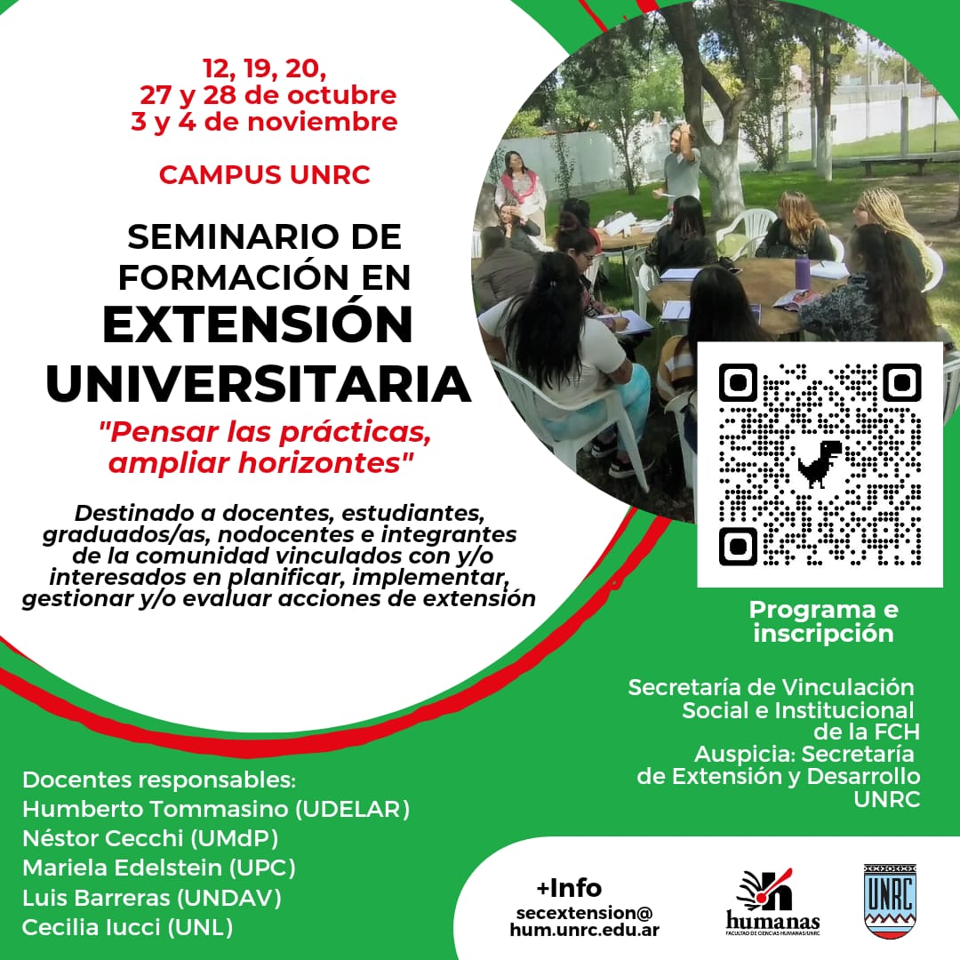 Comienza el Seminario «Pensar las prácticas, ampliar horizontes»