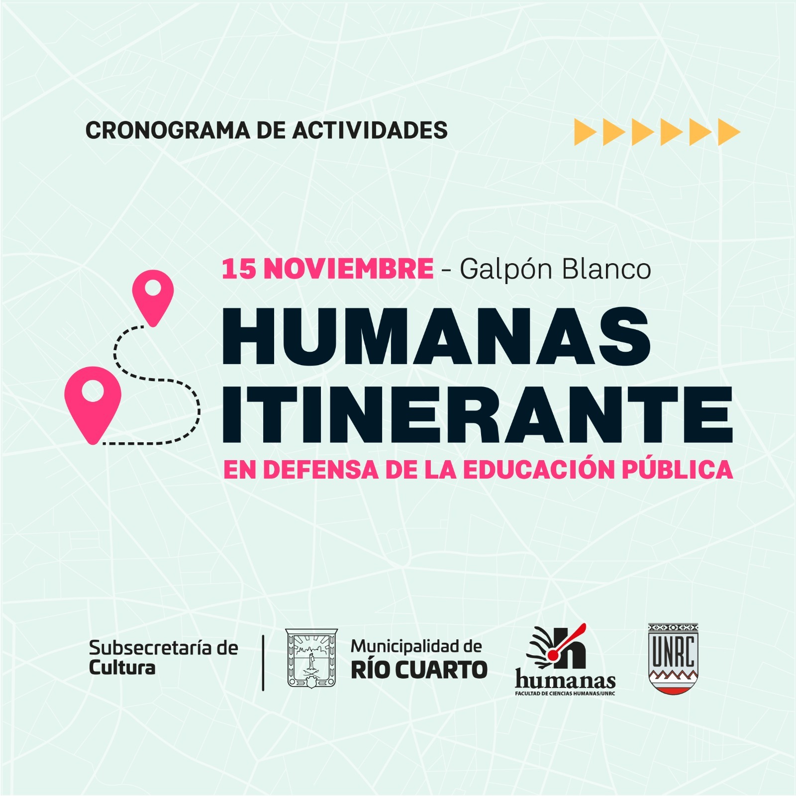 CRONOGRAMA | Humanas Itinerante