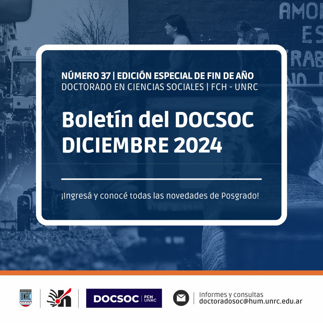 Boletín del DOCSOC N°37 – Diciembre 2024