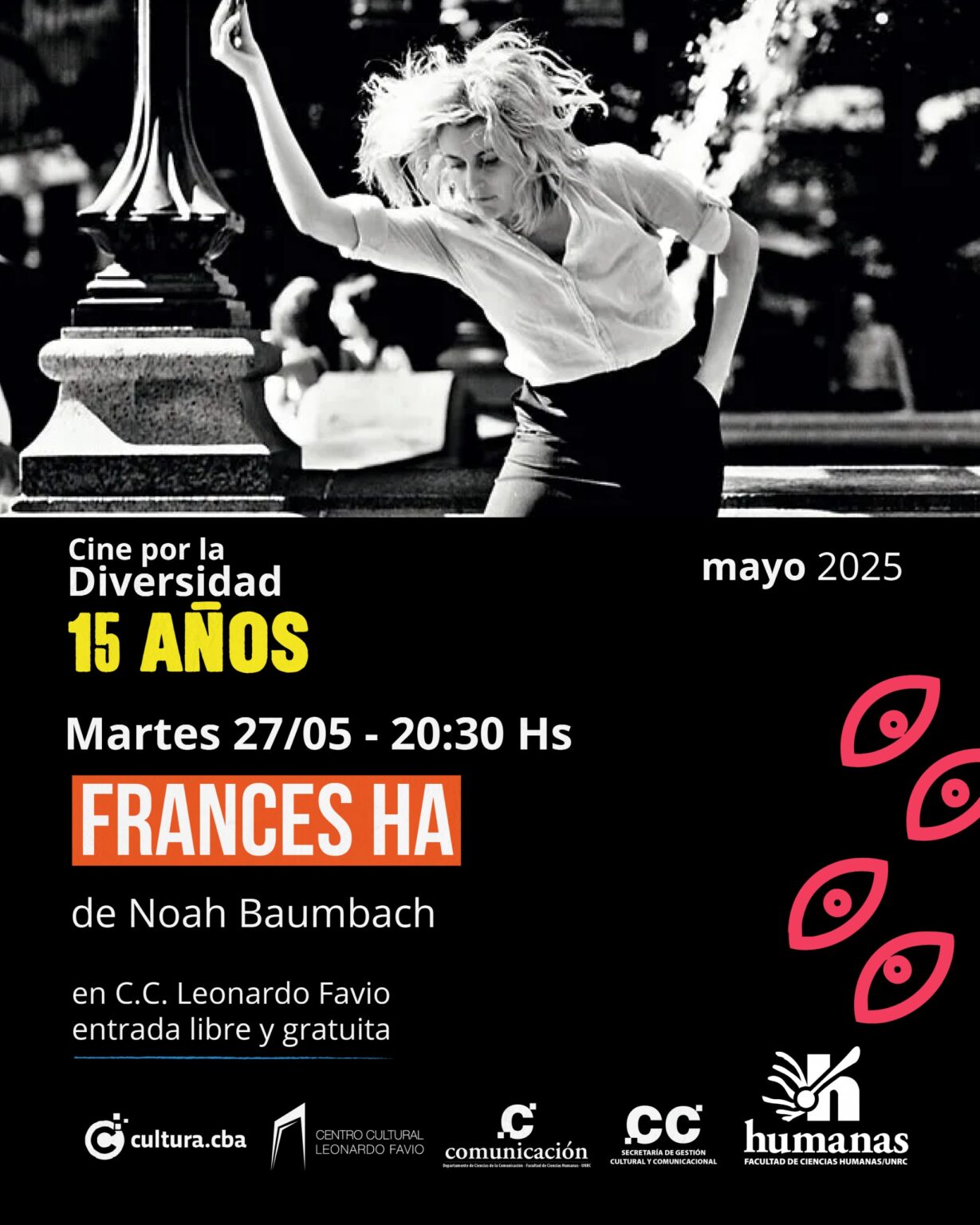 Frances Ha, de Noah Baumbach (Estados Unidos/2012), 86 min. (SAM13)