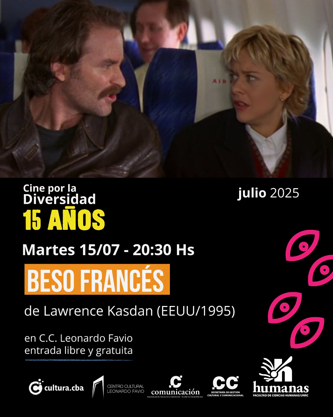 Beso francés de Lawrence Kasdan (Reino Unido/1995), 111 min. (SAM13)