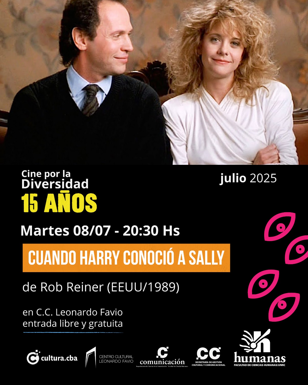 Cuando Harry conoció a Sally de Rob Reiner (Estados Unidos/1989), 95 min. (SAM13)
