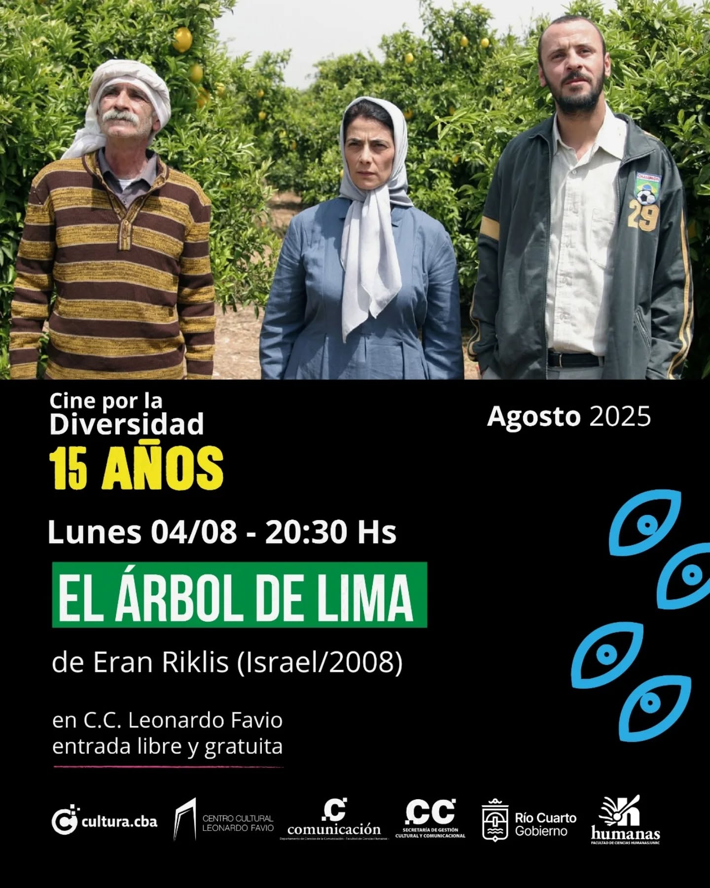 El árbol de lima, de Eran Riklis (Israel/2008), 106 min. (SAM13)