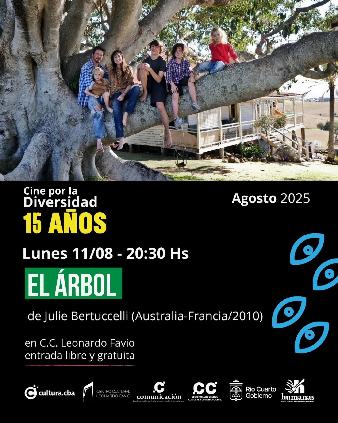 El árbol, de Julie Bertuccelli (Australia-Francia/2010), 100 min. (SAM13)