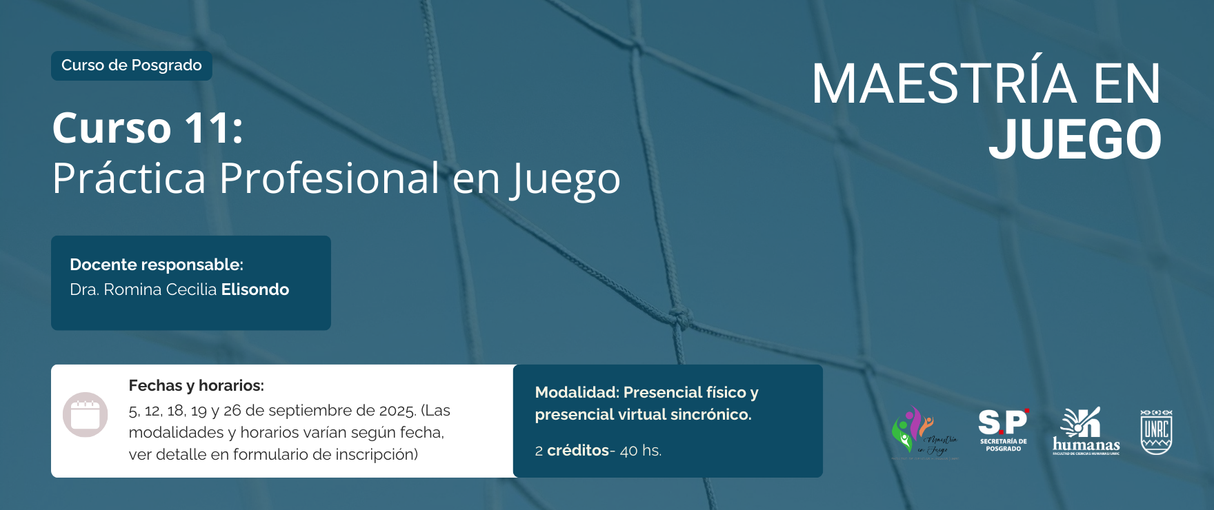 Curso 11: Práctica Profesional en Juego
