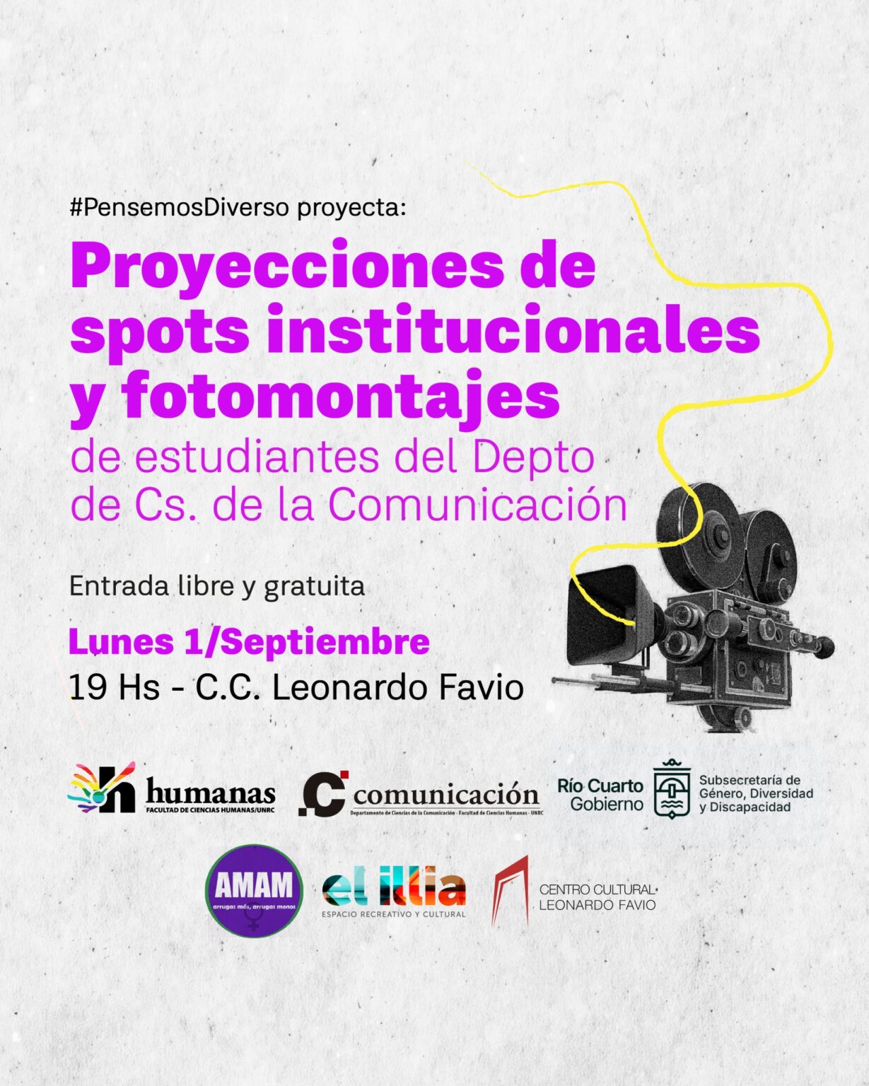 #PensemosDiverso proyecta