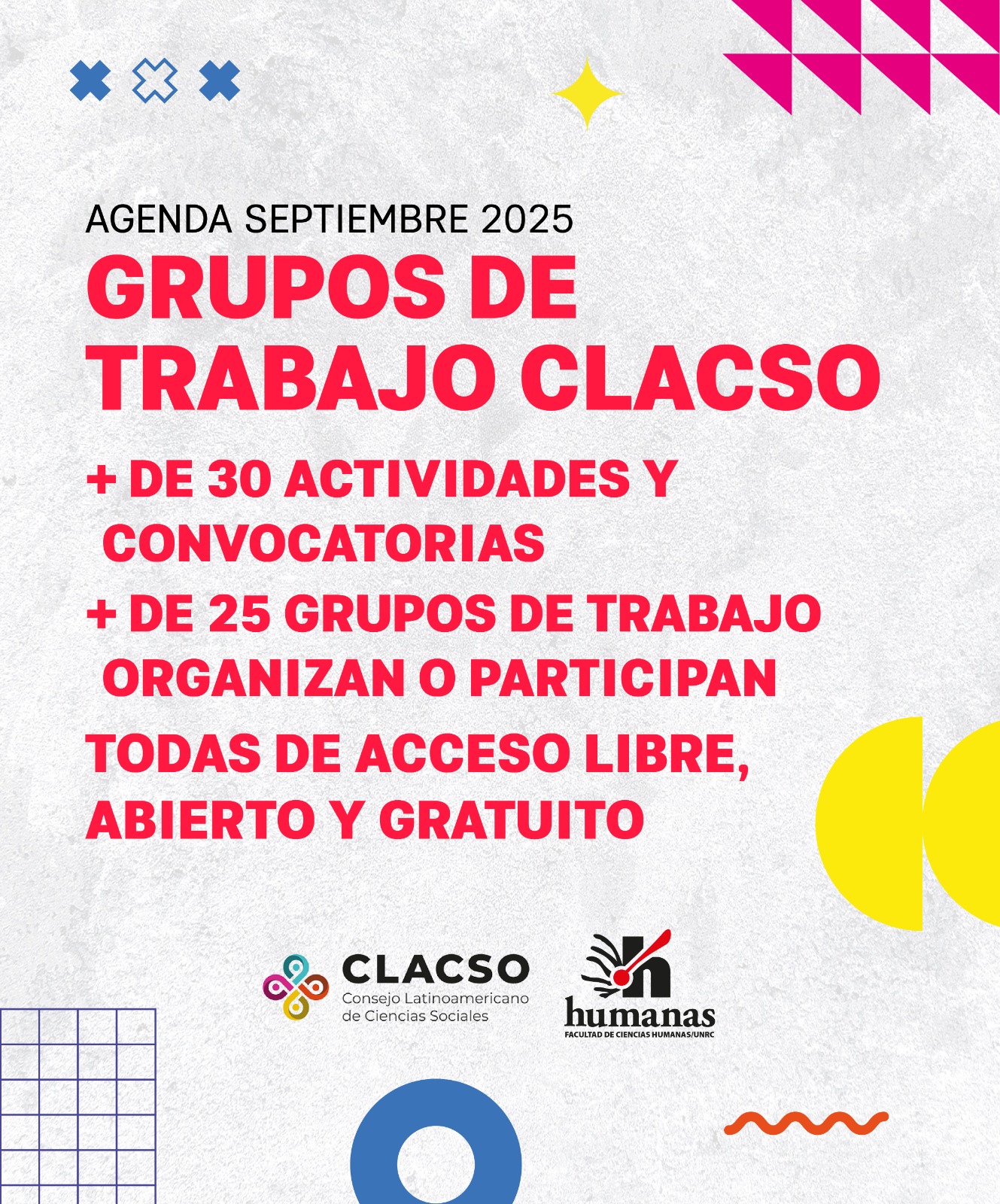 Grupos de Trabajo CLACSO 2025