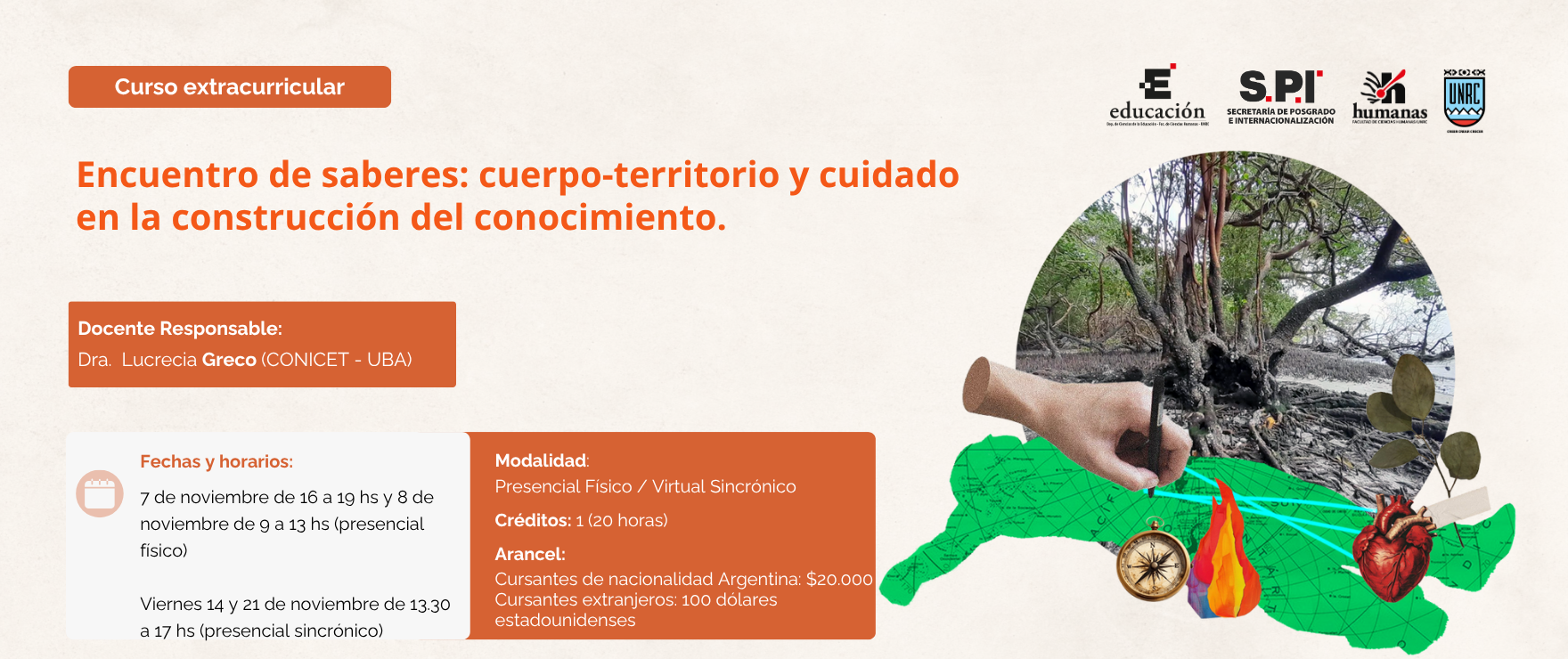 Encuentro de saberes: cuerpo-territorio y cuidado en la construcción del conocimiento